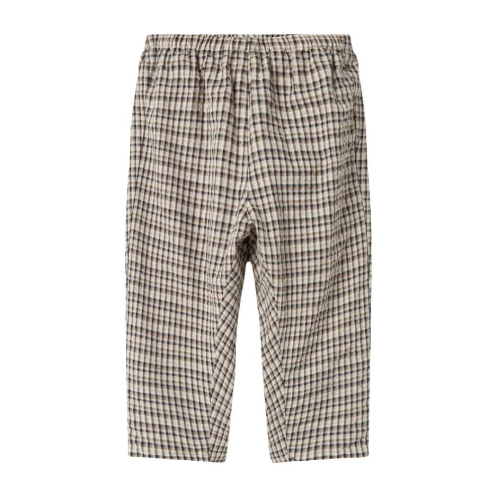 NEW MARMAR COPENHAGEN kid's pilot check pants in beige